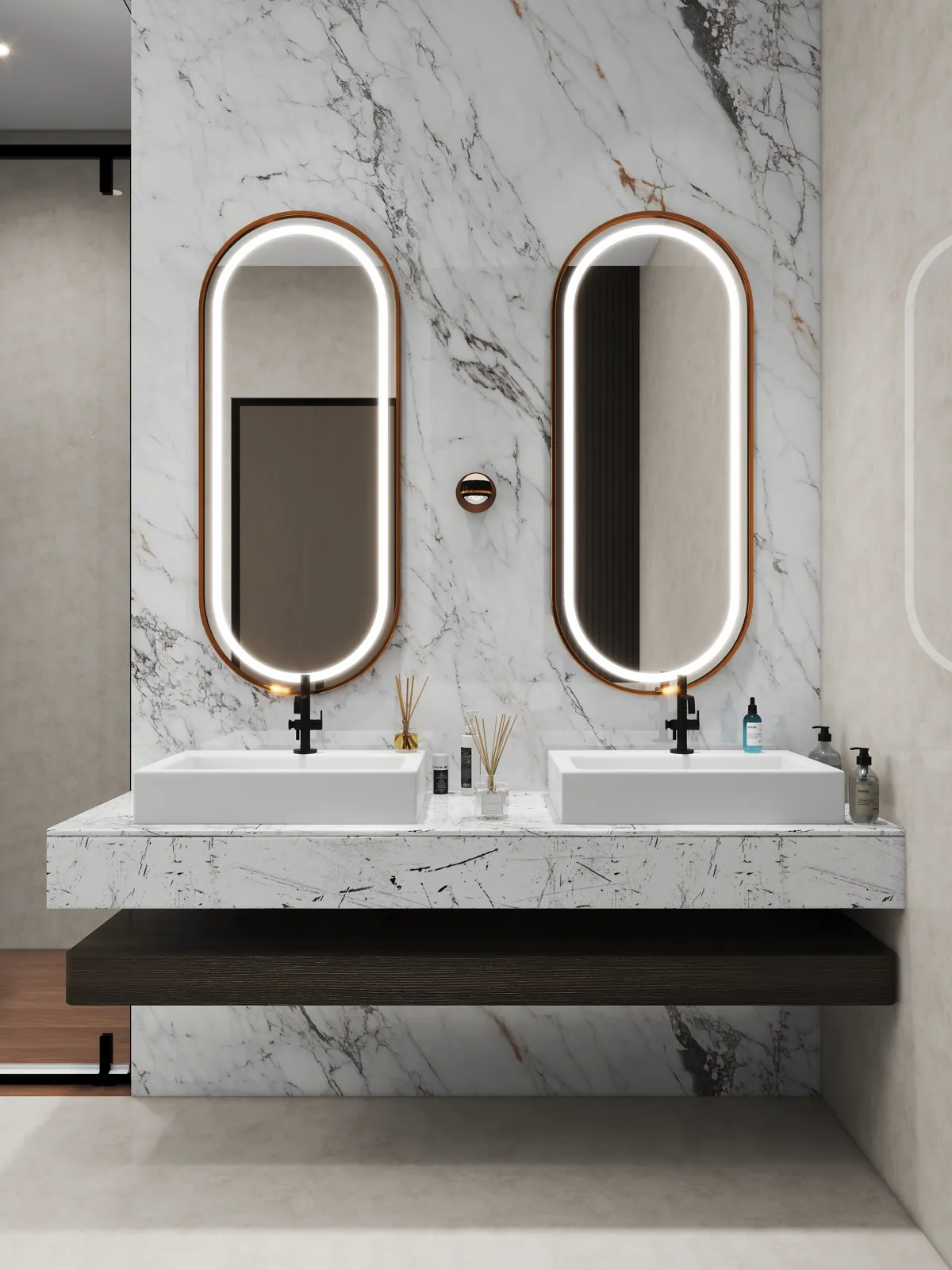 Valencia Residence: Master Bathroom